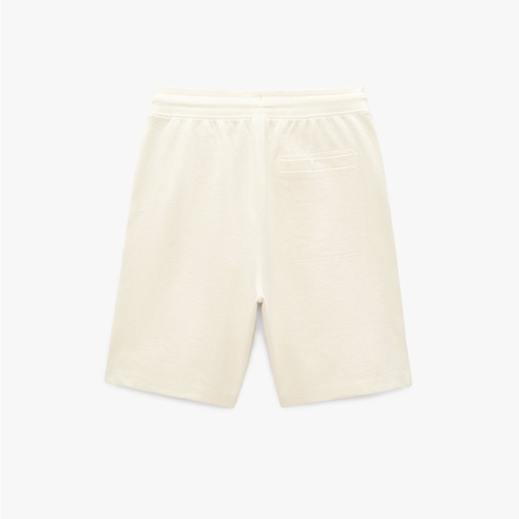 𝗡𝗪𝗧 𝗭𝗮𝗿𝗮 • Structured Ottoman Shorts Adjustable Waist Front Back Pockets - Picture 10 of 11